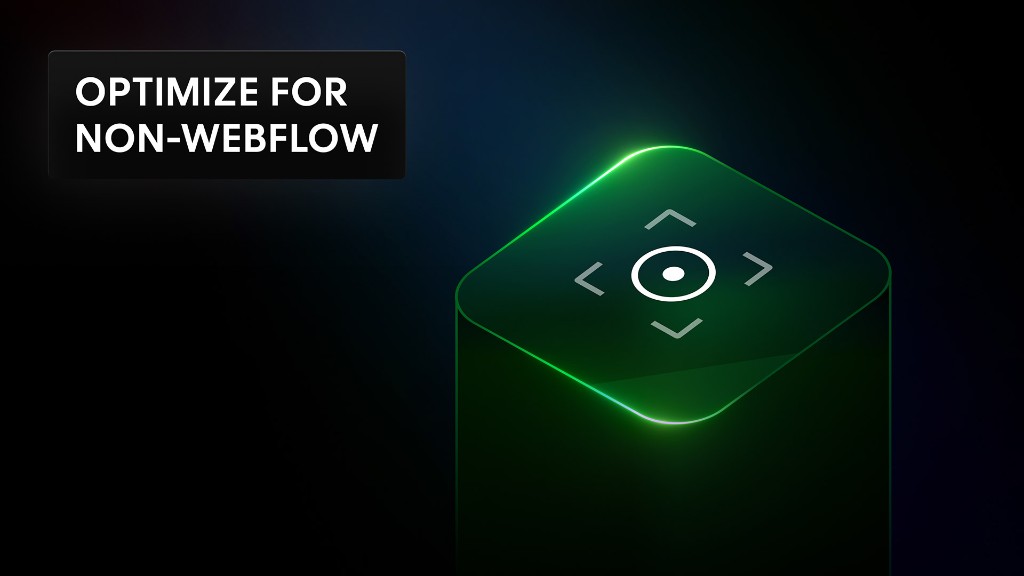Optimize | Non-Webflow Hosted